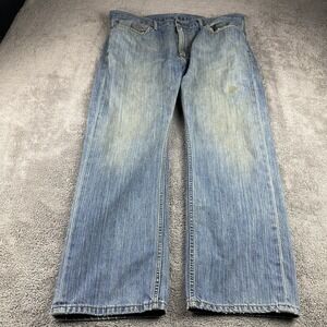 Levis 559 Relaxed Straight Fit Jeans Mens 38x30 Blue Medium Wash Mid Rise